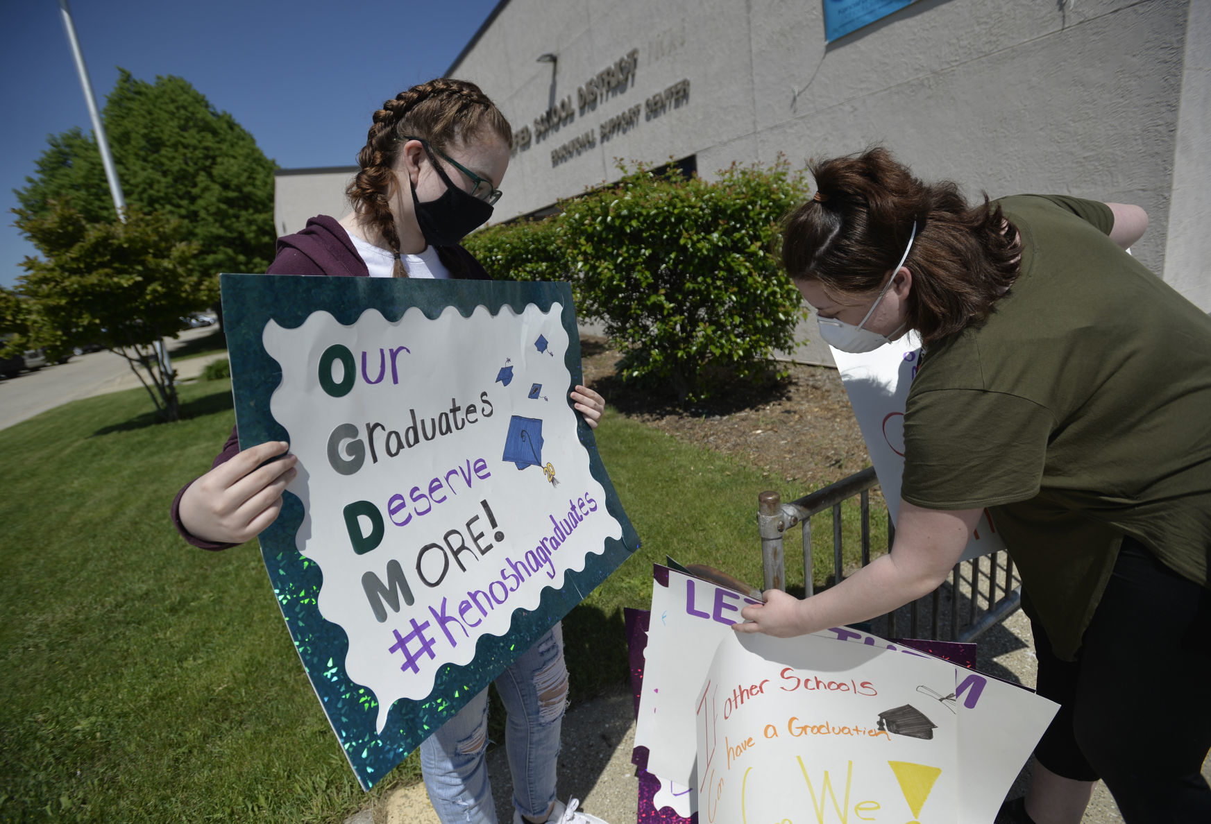 PROTEST FOR GRADUATION